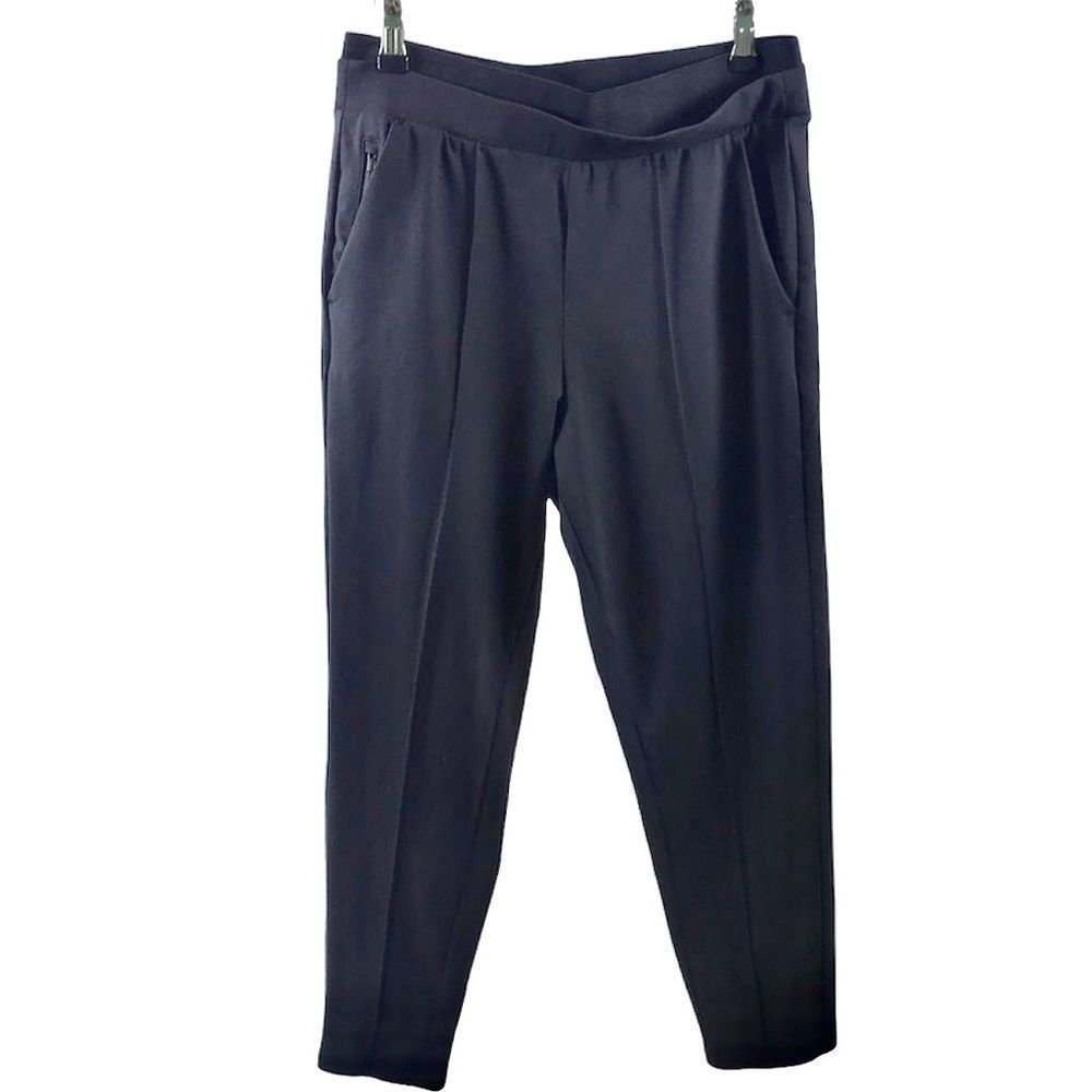 Athleta Black Venice Pintuck Pant Size S